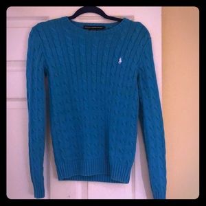 Sky blue sweater